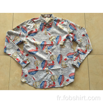 Chemise Hawaii en coton